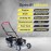 BKR® Original Honda Powered GXV 160 19Inch Tough Aluminium Deck Manual Push Lawn Mower LG0726