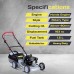 BKR® Original Honda Powered GXV 160 19Inch Tough Aluminium Deck Manual Push Lawn Mower LG0726