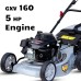 BKR® Original Honda Powered GXV 160 19Inch Tough Aluminium Deck Manual Push Lawn Mower LG0726