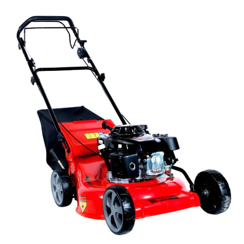 BKR® Heavy Duty Self-Propelled Lawn Mower 18" with GXV160 5 HP 4-Stroke Engine - 7 Adjustable Heights & 60L Grass Collector- LG0725