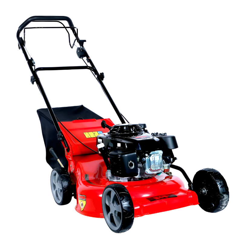 BKR® Heavy Duty Self-Propelled Lawn Mower 18" with GXV160 5 HP 4-Stroke Engine - 7 Adjustable Heights & 60L Grass Collector- LG0725
