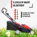 BKR® 16-Inch Electric Lawn Mower with Rotary Blade| 1600W Powerful Motor| Adjustable Cutting Height| 45L Grass Collection Box| 26-65mm Cutting Height Comes with 6 Months Manufacture Warranty- LG0862