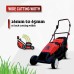 BKR® 16-Inch Electric Lawn Mower with Rotary Blade| 1600W Powerful Motor| Adjustable Cutting Height| 45L Grass Collection Box| 26-65mm Cutting Height Comes with 6 Months Manufacture Warranty- LG0862