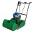 BKR® Heavy Duty 18-Inch Electric Lawn Mower | 1 HP CG Motor | 6-Blade Precision Cutting | Self-Propelled with Adjustable Height | Anti-Skid Roller with 6 Months Manufacturing Warranty LG0875