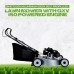 BKR® GXV 160 Honda Engine Heavy Duty Self Propelled Lawn Mower | 5 HP 4-Stroke– 22-Inch Cutting Width | 13-85mm Cutting Width | Tough Aluminium Deck for Heavy Works- LG0727