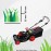 BKR® 18-Inch Electric Manual Push Lawn Mower | 1800W Powerful Motor | Adjustable Cutting Height | 55L Grass Collection Box | Lightweight & Eco-Friendly, 6 Months Manufacture Warranty- LG0692