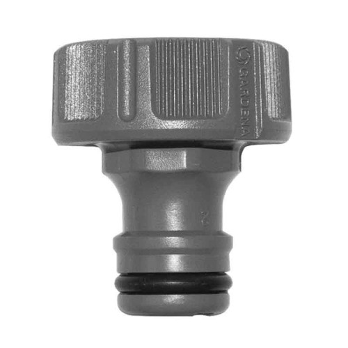 Gardena 18226-20 Tap Connector US 25mm 3/4 Thread with Frost Protection Secure Garden Connector Made in Germany- LG1159