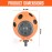 BKR 8-Function Ladybug Sprinkler – Adjustable Garden Water Sprayer with 8 Spray Patterns for Lawn & Plants- LG0379