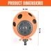 BKR 8-Function Ladybug Sprinkler – Adjustable Garden Water Sprayer with 8 Spray Patterns for Lawn & Plants- LG0379