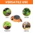 BKR 8-Function Ladybug Sprinkler – Adjustable Garden Water Sprayer with 8 Spray Patterns for Lawn & Plants- LG0379