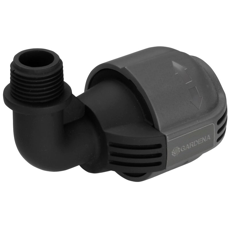GARDENA 2780-20 L-Piece 25 mm x 1/2" Male Thread (LG1132)