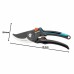 GARDENA 8904 Two step adjustable Bypass Pruners with safety lock LG0980