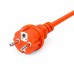 BKR® 6 Amp Outdoor Extension Cord 25 Meter Heavy Duty Flexible Cable for Lawn Mower, Chainsaw Drill Machine Pressure Washer and Garden Equipment Orange- LG0680