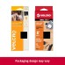 VELCRO Brand Sleek and Thin Sew On Fabric Tape 6ft x 3/4in 1 Roll Black Ultra Light Soft on Skin with Sewing Lane Technology for Delicate Fabrics Clothing Costumes Crafts and Permanent Applications- HM0770