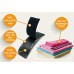 VELCRO Brand Sleek and Thin Sew On Fabric Tape 6ft x 3/4in 1 Roll Black Ultra Light Soft on Skin with Sewing Lane Technology for Delicate Fabrics Clothing Costumes Crafts and Permanent Applications- HM0770