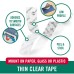VELCRO® Brand Removable Mounting Strips | 4 strips | size 1/2 x 3/4 | Tape – Damage-Free Hanging for Photos & Posters, Holds Up to 2 lbs, 0–120 °F (Indoor Use) HM0761