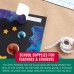 VELCRO® Brand Removable Mounting Strips | 4 strips | size 1/2 x 3/4 | Tape – Damage-Free Hanging for Photos & Posters, Holds Up to 2 lbs, 0–120 °F (Indoor Use) HM0761