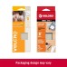 VELCRO Brand Sleek and Thin Fabric Tape White 6ft x 3/4in 1 Roll | Ultra Light Soft on Skin Sew On Fastener with Sewing Lane Technology | Ideal for Delicate Fabrics Clothing Costumes Crafting- HM0771