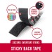 VELCRO Brand Sticky Back Tape 18 Inch x 3/4 Inch Black Strong Self Adhesive Hook and Loop Fastener for Home Office Classroom DIY Crafts and Indoor Organization- HM0674