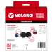 VELCRO® Brand Sticky Back Dots, 3⁄4″ (200 Sets), Black – Self-Adhesive Hook & Loop Circles for Organization & Crafts HM0758