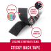 VELCRO® Brand Sticky Back Strips – Self-Adhesive Hook & Loop Fasteners, Black | 6 strips in a pack | Size 2" × 1" Strips HM0757