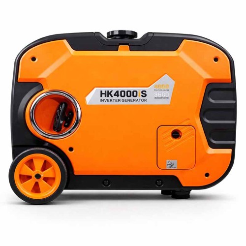 BKR® Petrol Powered 4KVA Super Silent Inverter Generator with Overload Protection, 3.6 KW Max AC Output, 1L/Hr Fuel Consumption, 9L Fuel Tank with 1-Year Manufacturer Warranty HM0616