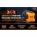 BKR® Petrol Powered 4KVA Super Silent Inverter Generator with Overload Protection, 3.6 KW Max AC Output, 1L/Hr Fuel Consumption, 9L Fuel Tank with 1-Year Manufacturer Warranty HM0616