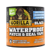 Gorilla Waterproof Tape Patch & Seal 4 Inch x 10 Feet Black HM0628