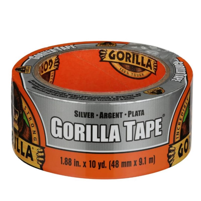Gorilla Duct Tape 1.88 In. x 10 Yd Silver HM0739