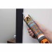 Gorilla Clear Silicone Sealant Caulk, Waterproof and Mold & Mildew Resistant, 10 Ounce HM0626