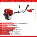 BKR® Honda Petrol Powered GX35 4 stroke 35.8cc Engine Displacement 4 stroke Sidepack Brush Cutter- LG0593