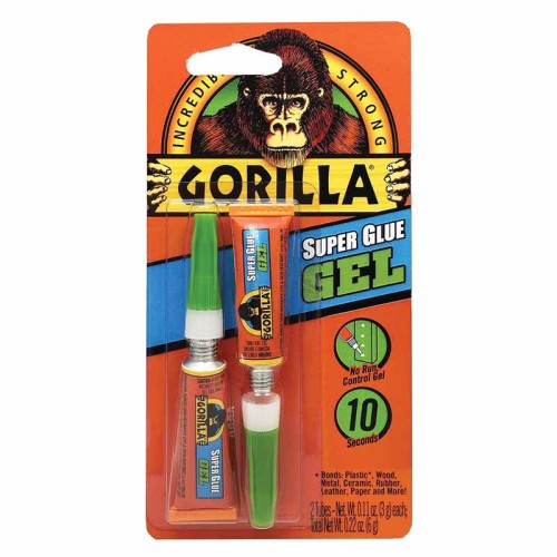 Gorilla Super Glue Gel 2x3gm HM0530