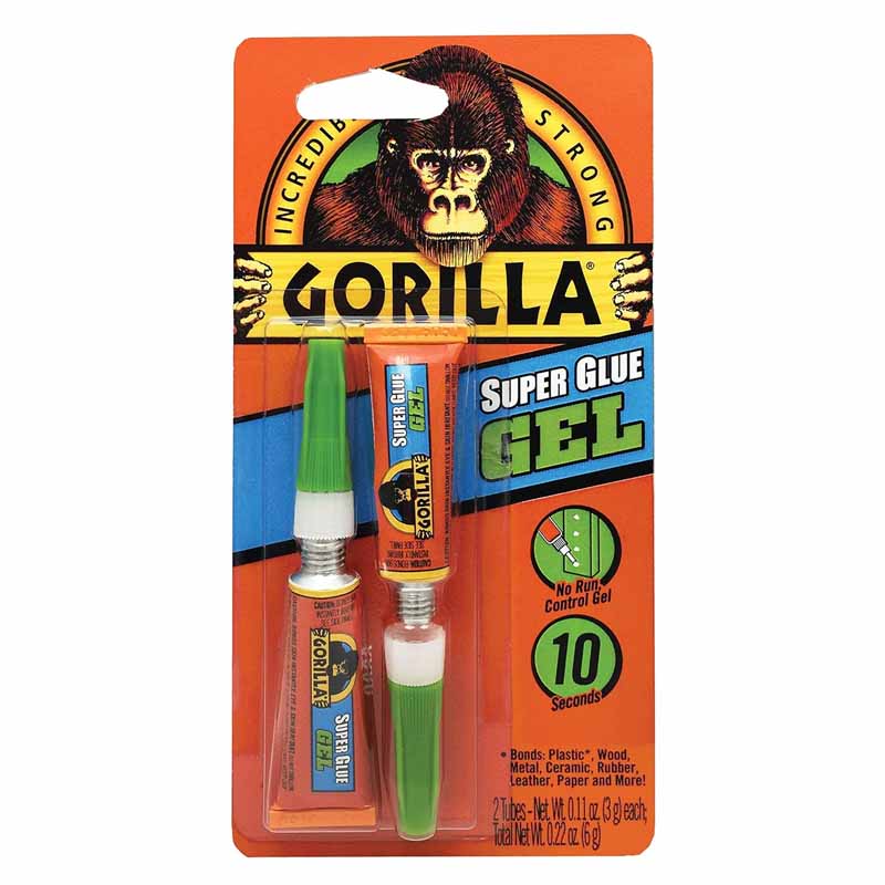 Gorilla Super Glue Gel 2x3gm HM0530