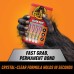 Gorilla Clear Grip Contact Adhesive Minis Waterproof and Strong Four 0.2 Ounce Tubes Clear HM0623