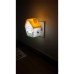 Electric LED Night Lamp 7cm x 8cm (House Shape) Multicolor HM0713