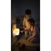 Electric LED Night Lamp 7cm x 8cm (House Shape) Multicolor HM0713