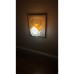 Electric LED Night Lamp 7cm x 8cm (House Shape) Multicolor HM0713
