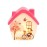 Electric LED Night Lamp 7cm x 8cm (House Shape) Multicolor HM0713