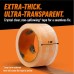 Gorilla Crystal Clear Duct Tape Strong and Versatile 1.88 x 18 yd Clear HM0629