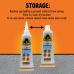Gorilla Waterproof Caulk & Seal 100% Silicone Sealant 2.8 ounce Squeeze Tube Clear HM0625