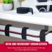 VELCRO Brand - ONE-WRAP Roll, Double-Sided, Self Gripping Multi-Purpose Hook and Loop Tape, Reusable, 45' x 1 1/2" Roll - Black- HM0764