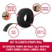 VELCRO Brand - ONE-WRAP Roll, Double-Sided, Self Gripping Multi-Purpose Hook and Loop Tape, Reusable, 45' x 1 1/2" Roll - Black- HM0764