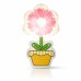 Electric Night Lamp 9cm X13cm (Flower) Multicolor- HM0712