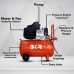 BKR® 25 LTR Iron Portable Air Compressor with 2.5 hp Induction Motor WS0523
