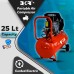 BKR® 25 LTR Iron Portable Air Compressor with 2.5 hp Induction Motor WS0523