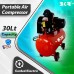 BKR® 30 LTR Iron Portable Air Compressor with Single Pump with 1 Hp Motor WS0525