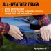 Gorilla All Weather Outdoor Waterproof Duct Tape, UV and Temperature Resistant, 1.88" x 25 yd, Black HM0627