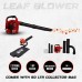 BKR 3-in-1 Leaf Blower, Mulcher & Vacuum | 2 Stroke Petrol Engine, 1 HP Power Comes with 6 Months Manufacturer Warranty | Made for Professionals- LG0634