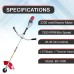 BKR® Electric Brush Cutter 2200 Watt BC-1800, 7500 RPM/Min Speed | High-Performance Brushless Motor | Efficient & Environmentally Friendly Trimming Tool Comes with 6 Months Manufacturing Warranty LG0636