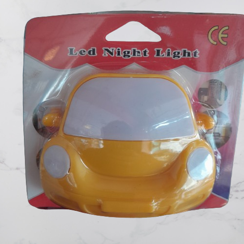 BKR Car LED Home Decoration Night Lamp-Yellow